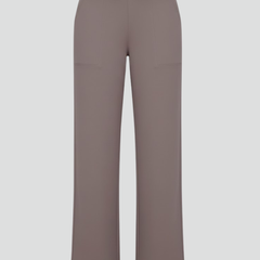 Verrona - Wide Leg High Waist Trousers Casual Office Wear
