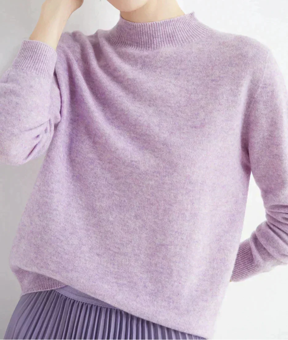 Cashmira - Pure Cashmere Sweater Everyday Elegance — view 9 of 10