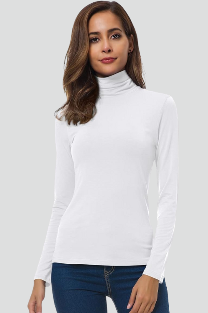Rollena - Turtleneck Jumper Long Sleeve Everyday Layering — view 8 of 10