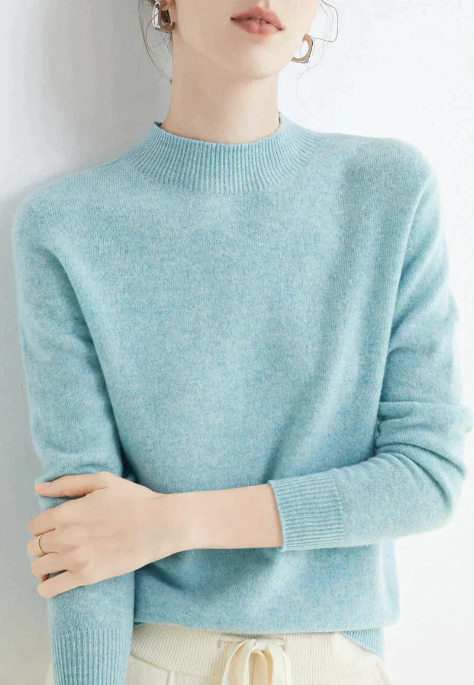 Cashmira - Pure Cashmere Sweater Everyday Elegance — view 8 of 10