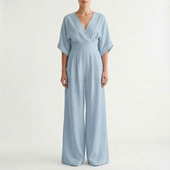 Elevaria - Elegant Wide Leg Jumpsuit Formal Evening Events