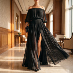 EvoraGown - Flowy Maxi Dress Formal Events
