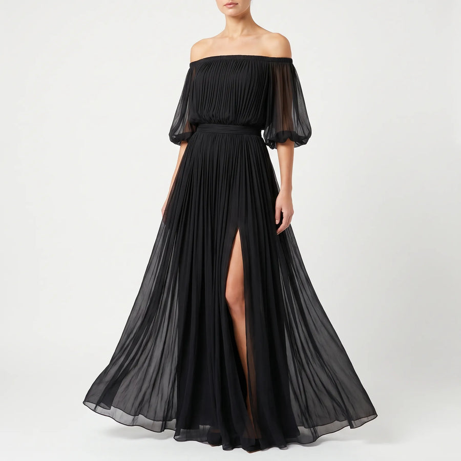 EvoraGown - Flowy Maxi Dress Formal Events