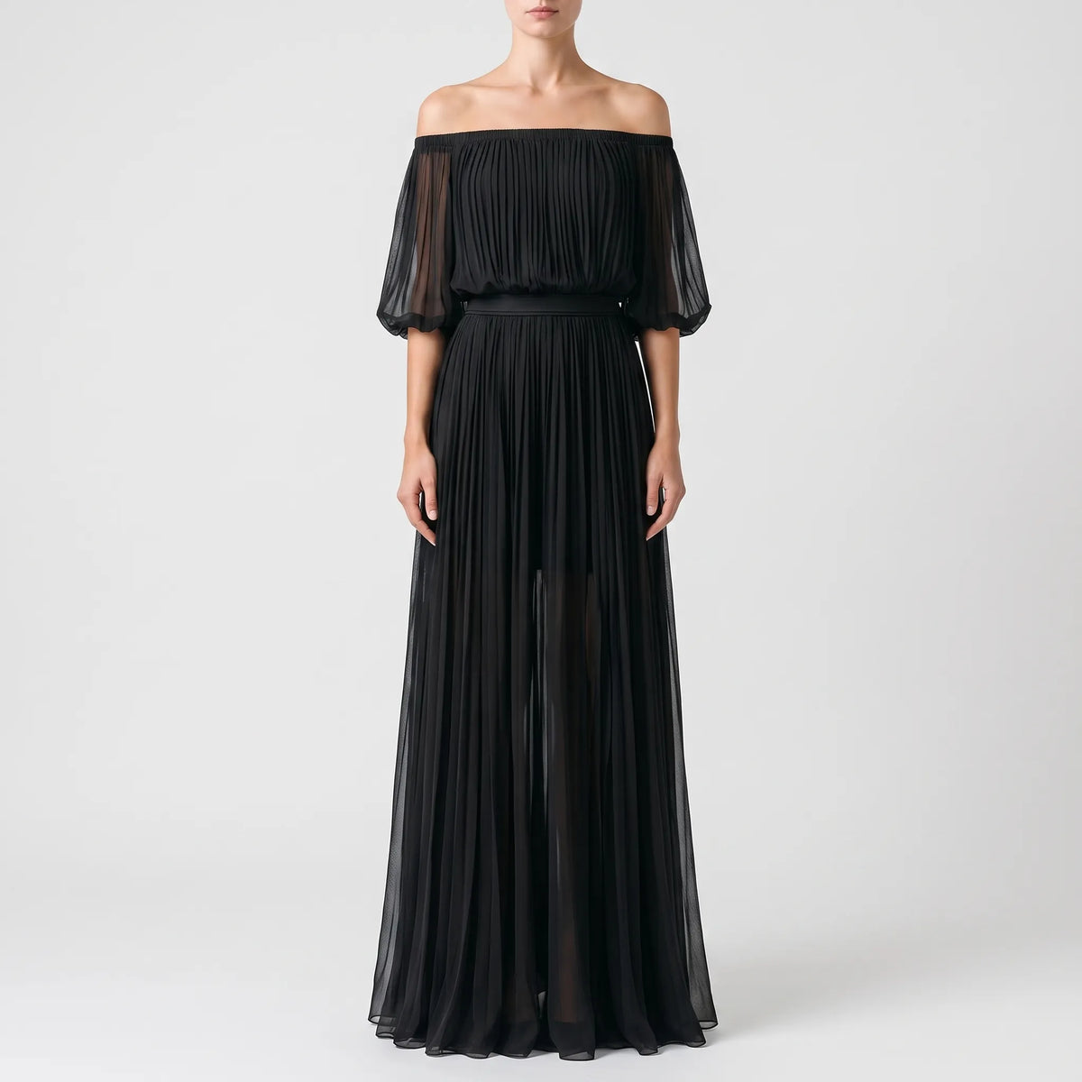 EvoraGown - Flowy Maxi Dress Formal Events