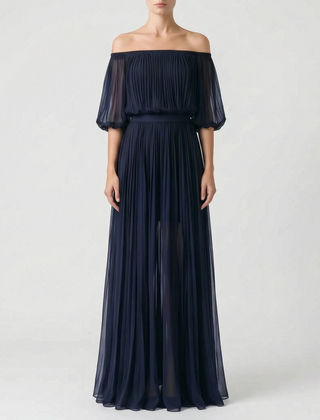 EvoraGown - Flowy Maxi Dress Formal Events