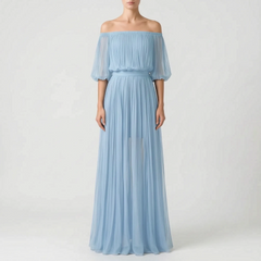 EvoraGown - Flowy Maxi Dress Formal Events