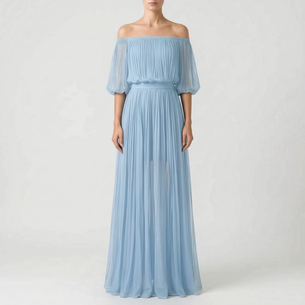 EvoraGown - Flowy Maxi Dress Formal Events