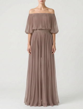 EvoraGown - Flowy Maxi Dress Formal Events