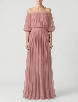 EvoraGown - Flowy Maxi Dress Formal Events