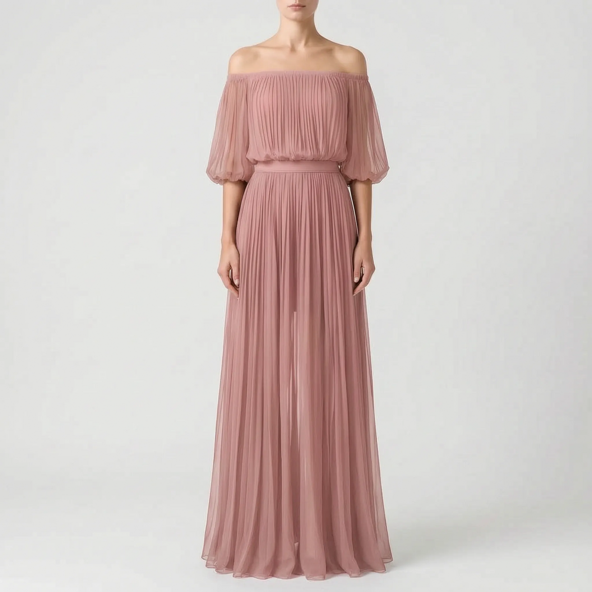 EvoraGown - Flowy Maxi Dress Formal Events
