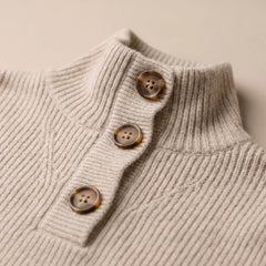 Knitly - Ribbed Knit Midi Dress Sweater Casual Office Days
