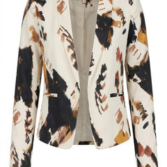 Marchetta - Tailored Printed Blazer Office And Weekend Wear