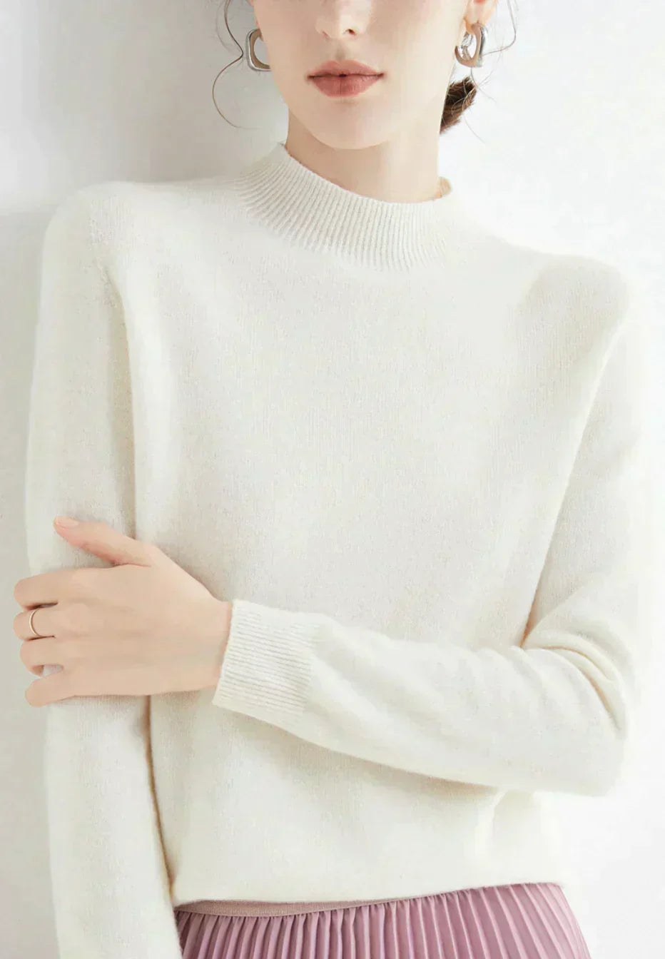 Cashmira - Pure Cashmere Sweater Everyday Elegance — view 3 of 10