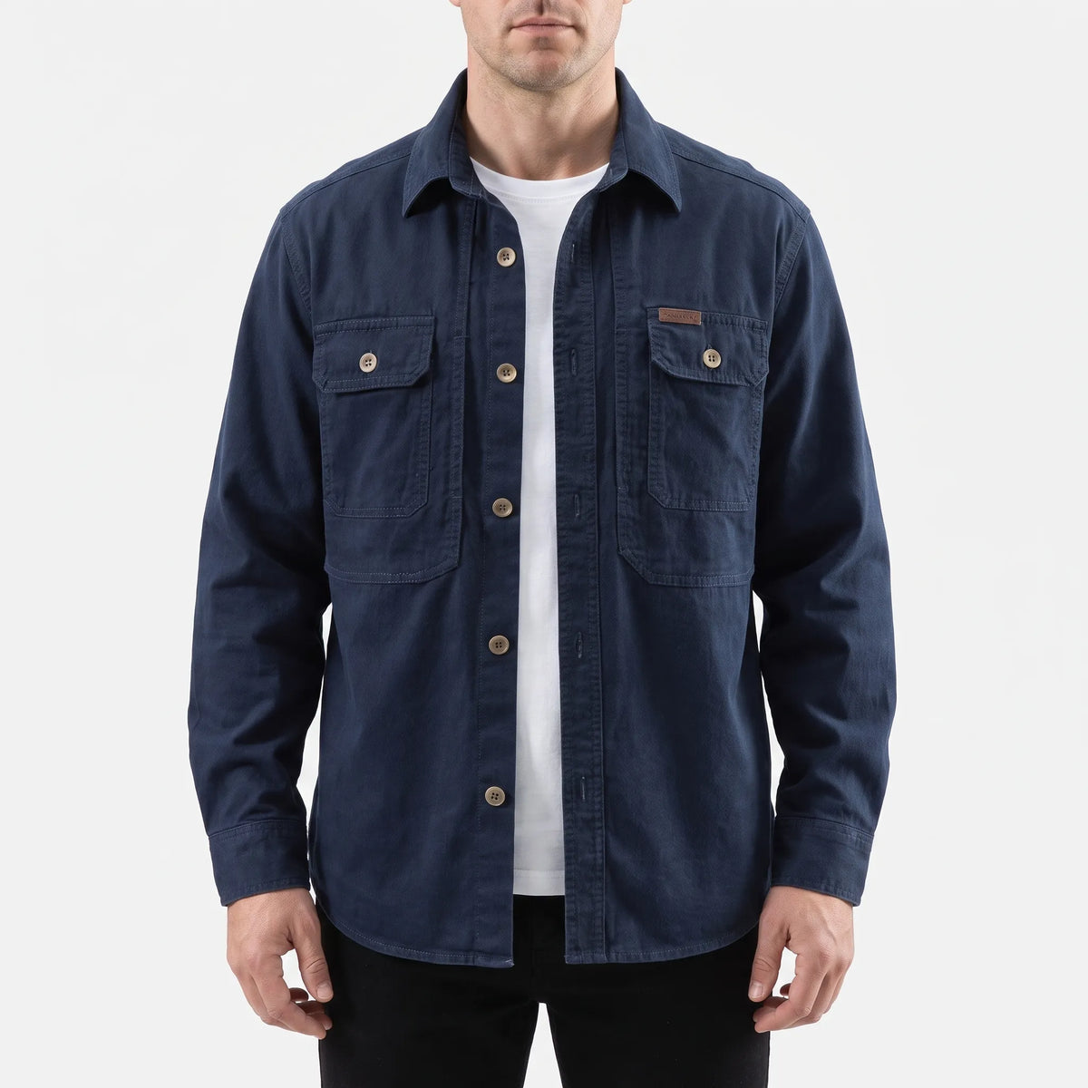 RuggedLoom - Men's Utility Overshirt Everyday Layering