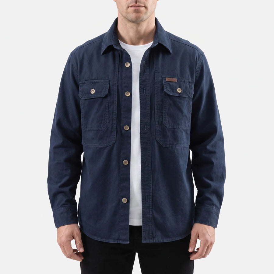 RuggedLoom - Men's Utility Overshirt Everyday Layering