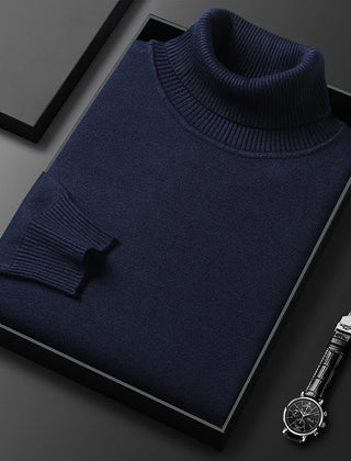 Cassimere - Cashmere Turtleneck Jumper Cold Weather Layering — view 7 of 9