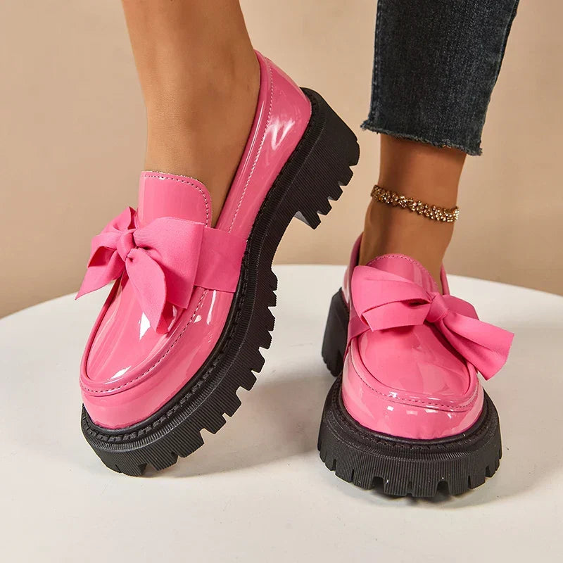 Bowetta - Chunky Platform Loafer Day To Evening Wear