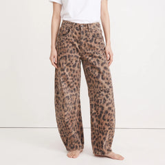 SavvyStride - Wide Leg Denim Jeans Casual Outings