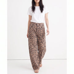 SavvyStride - Wide Leg Denim Jeans Casual Outings
