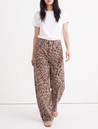 SavvyStride - Wide Leg Denim Jeans Casual Outings