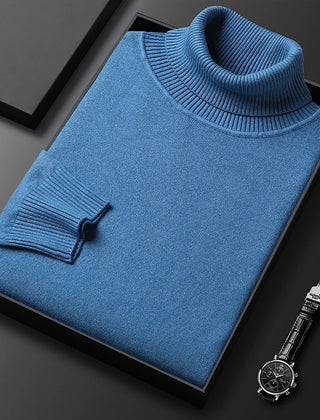 Cassimere - Cashmere Turtleneck Jumper Cold Weather Layering — view 9 of 9