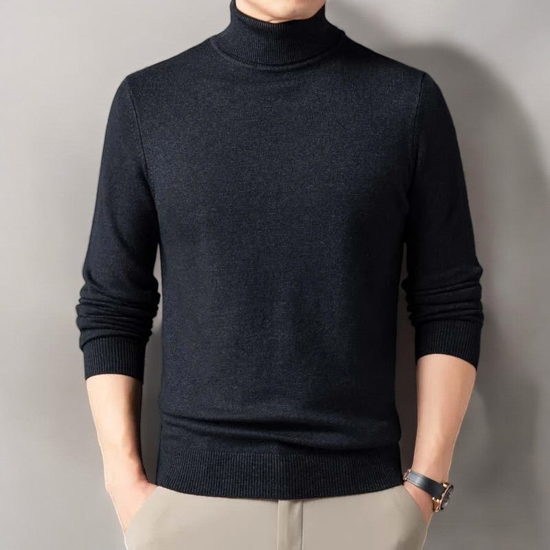 Cassimere - Cashmere Turtleneck Jumper Cold Weather Layering — view 2 of 9