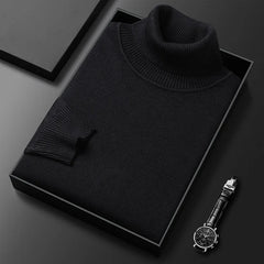 Cassimere - Cashmere Turtleneck Jumper Cold Weather Layering — view 8 of 9
