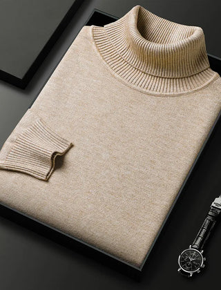 Cassimere - Cashmere Turtleneck Jumper Cold Weather Layering