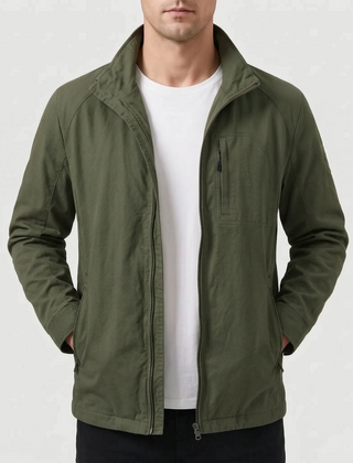 UrbaneCoat - Casual Stand Collar Men's Jacket Daily Commute
