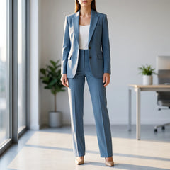 Vestina - Tailored Womens Two Piece Suit Set Office Wear
