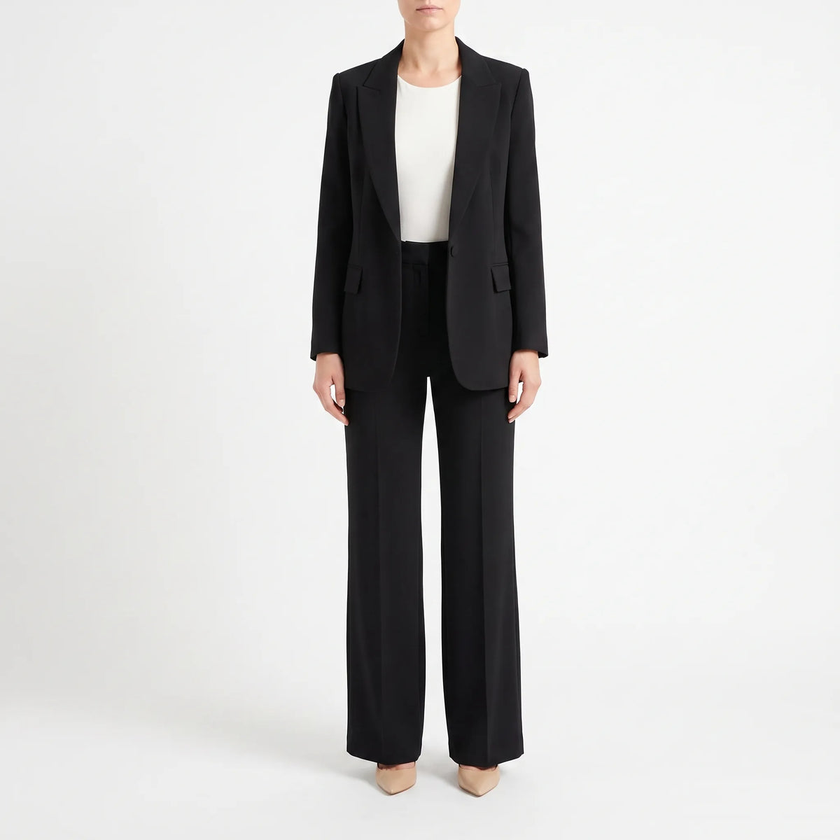 Vestina - Tailored Womens Two Piece Suit Set Office Wear