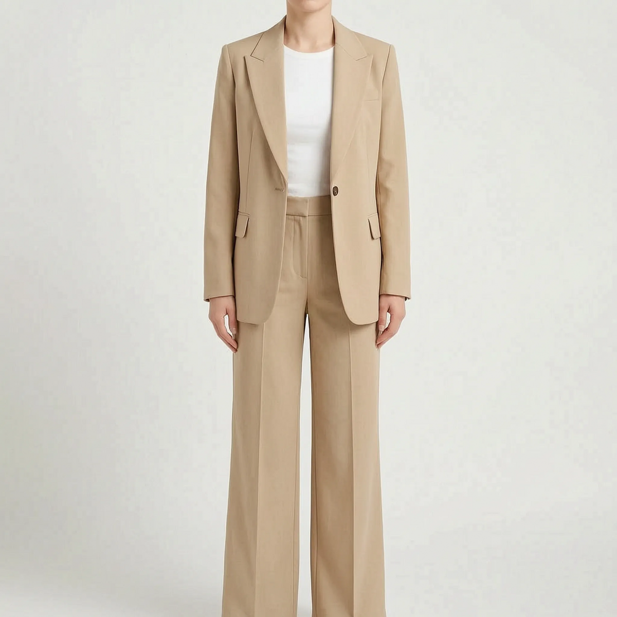 Vestina - Tailored Womens Two Piece Suit Set Office Wear