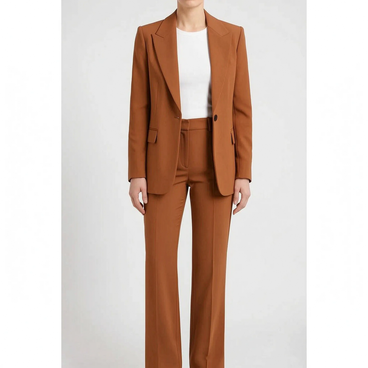 Vestina - Tailored Womens Two Piece Suit Set Office Wear