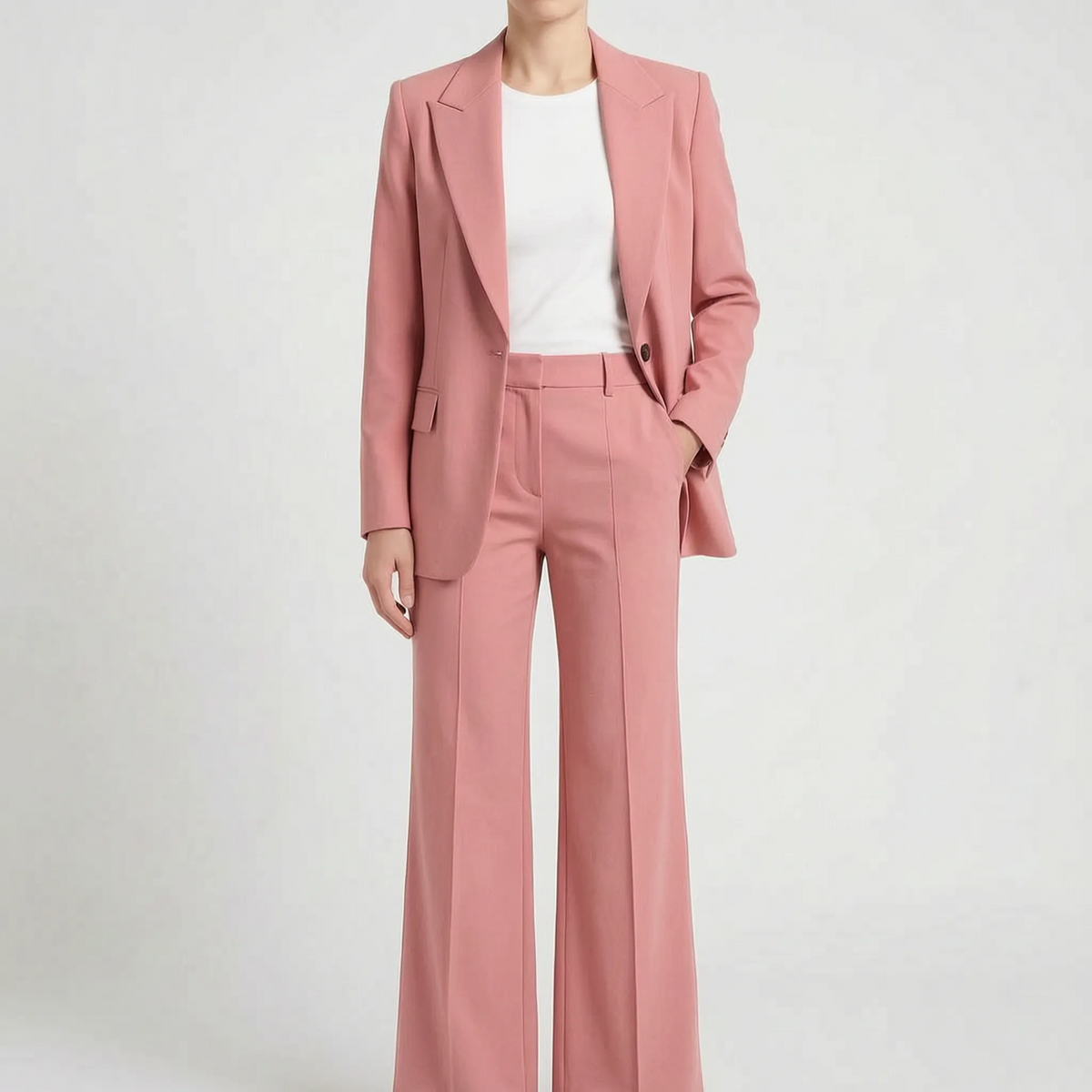 Vestina - Tailored Womens Two Piece Suit Set Office Wear