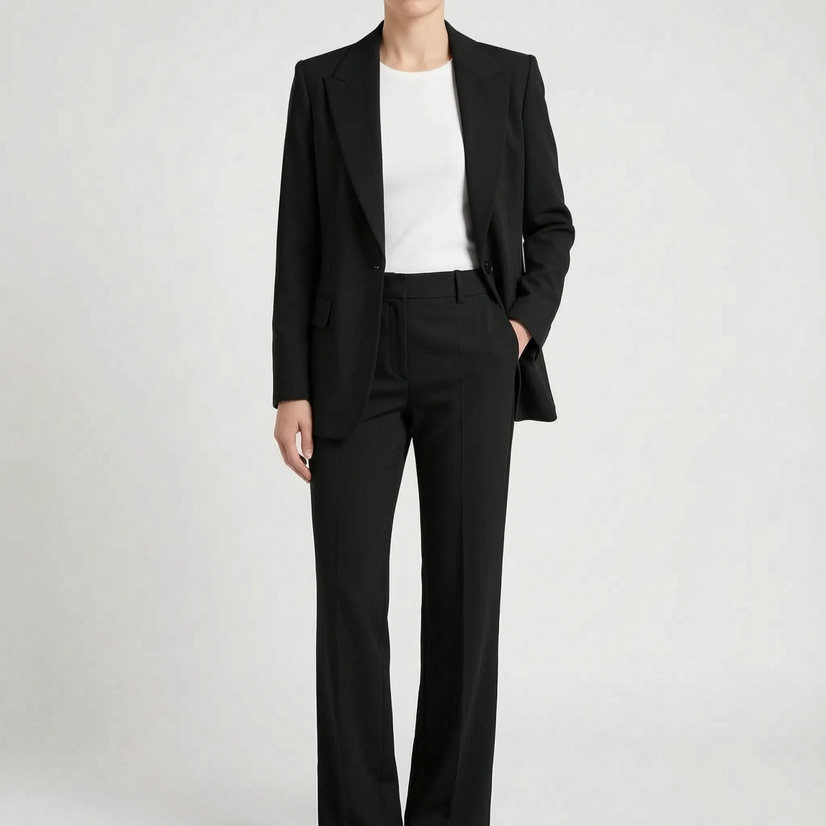Vestina - Tailored Womens Two Piece Suit Set Office Wear
