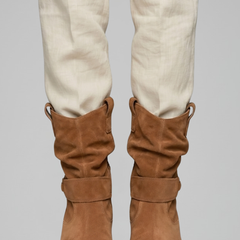 Cassenwood - Mid Calf Block Heel Boots Casual Everyday Wear — view 6 of 8