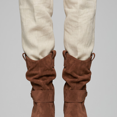 Cassenwood - Mid Calf Block Heel Boots Casual Everyday Wear — view 8 of 8