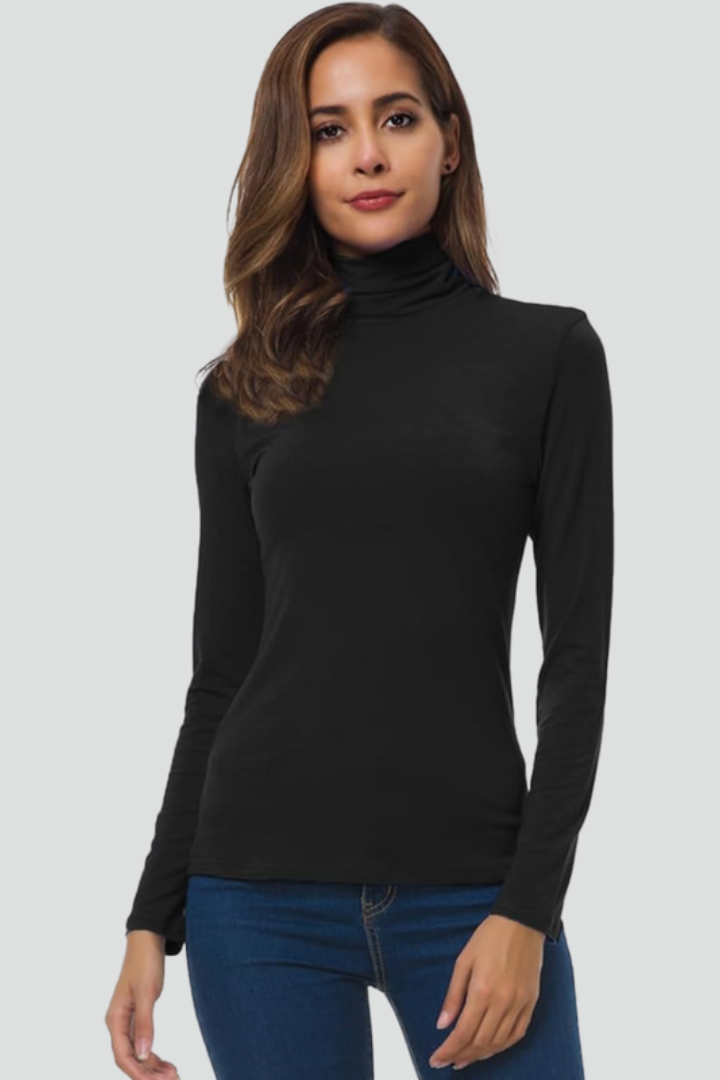 Rollena - Turtleneck Jumper Long Sleeve Everyday Layering — view 7 of 10