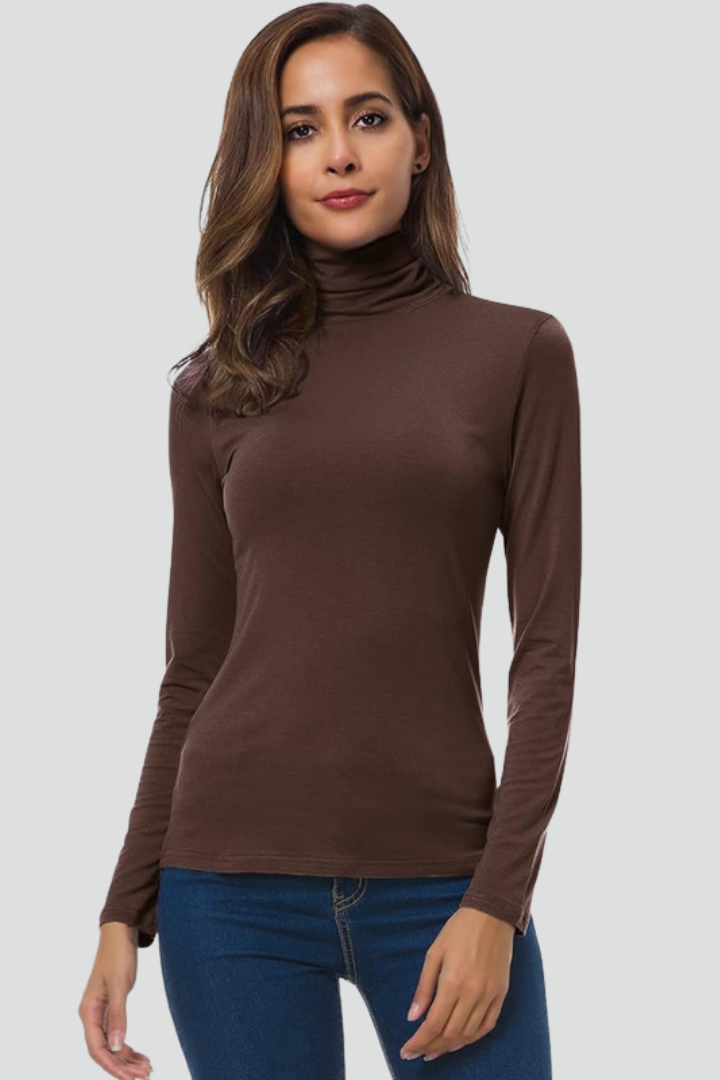 Rollena - Turtleneck Jumper Long Sleeve Everyday Layering — view 9 of 10
