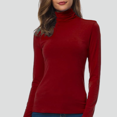 Rollena - Turtleneck Jumper Long Sleeve Everyday Layering — view 2 of 10