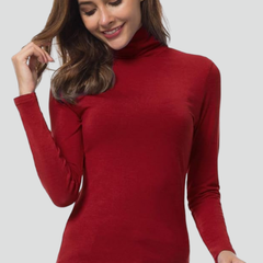 Rollena - Turtleneck Jumper Long Sleeve Everyday Layering — view 3 of 10