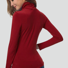 Rollena - Turtleneck Jumper Long Sleeve Everyday Layering — view 4 of 10