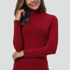 Rollena - Turtleneck Jumper Long Sleeve Everyday Layering — view 6 of 10