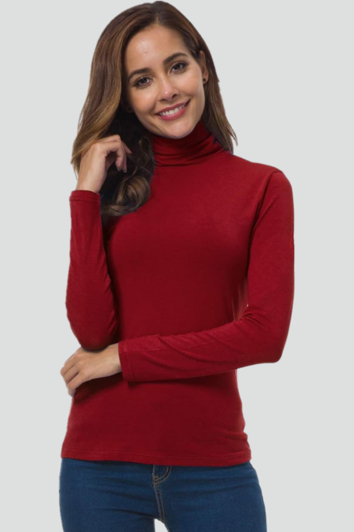 Rollena - Turtleneck Jumper Long Sleeve Everyday Layering — view 6 of 10