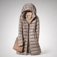 Aeriva - Longline Quilted Puffer Jacket Cool Weather Commuting — view 4 of 10