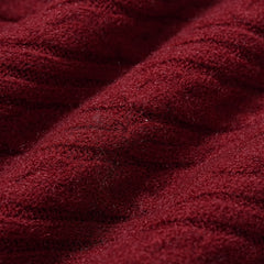 Auberose - Ruffled Button Knit Cardigan Autumn Winter Wear — view 5 of 5