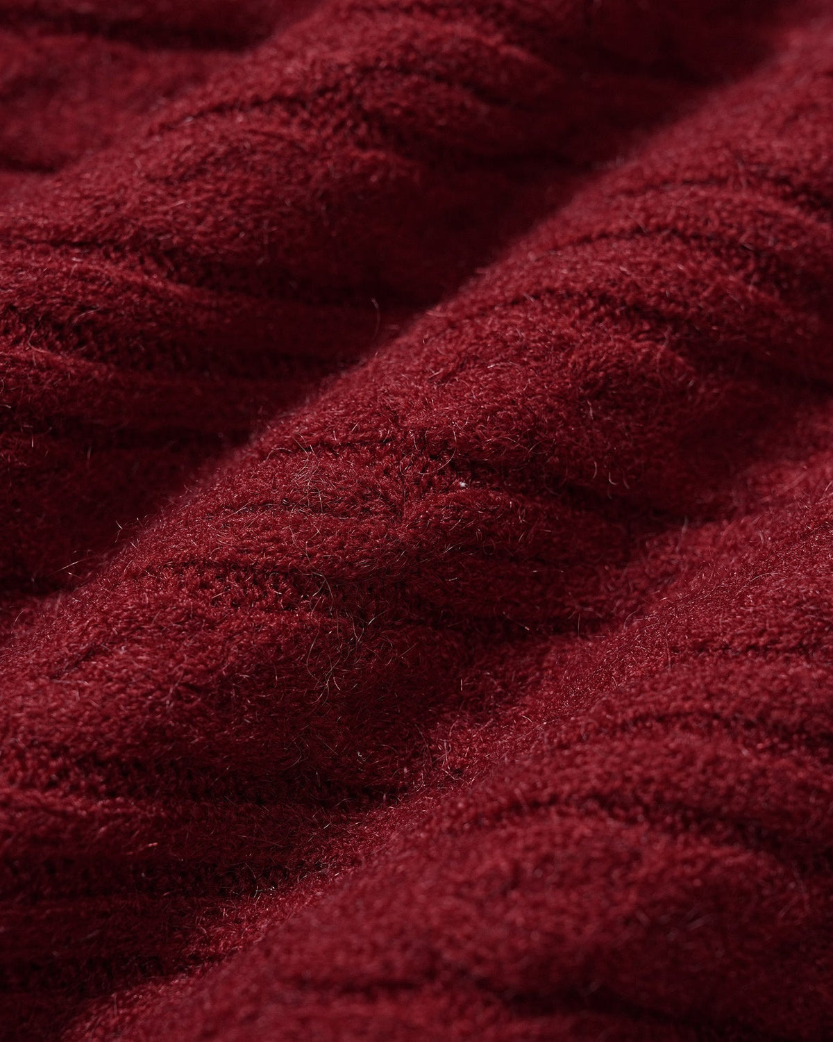 Auberose - Ruffled Button Knit Cardigan Autumn Winter Wear — view 5 of 5