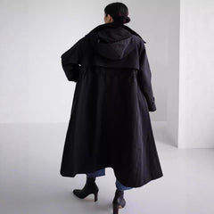 Aurelle - Oversized Hooded Raincoat For Wet Commutes — view 5 of 5