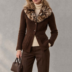 Auvelle - Chunky Knit Cardigan Jacket For Daily Layering — view 7 of 9