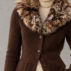 Auvelle - Chunky Knit Cardigan Jacket For Daily Layering — view 8 of 9